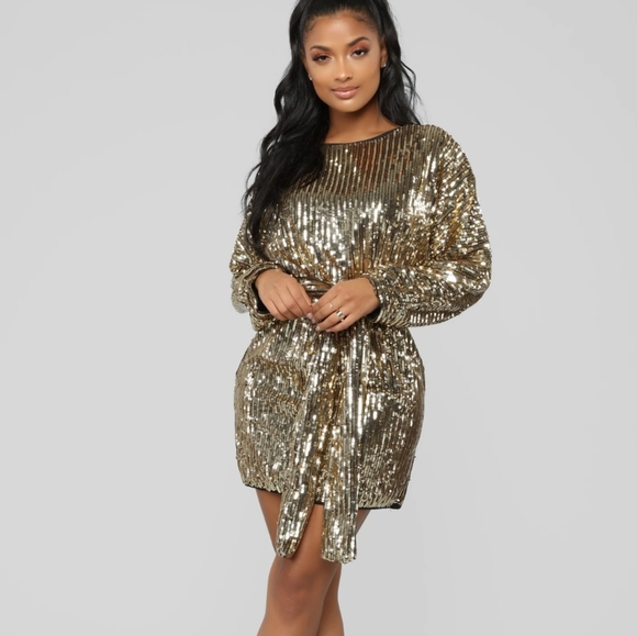 🔥🔥Fashion Nova Sequin Dress💋💋 - Picture 2 of 4